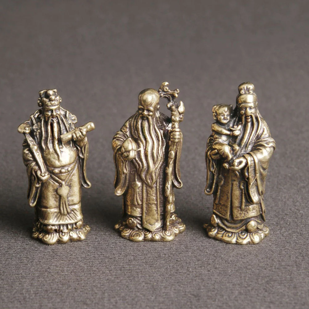 3 шт. декоративные латунные фигурки поделок |