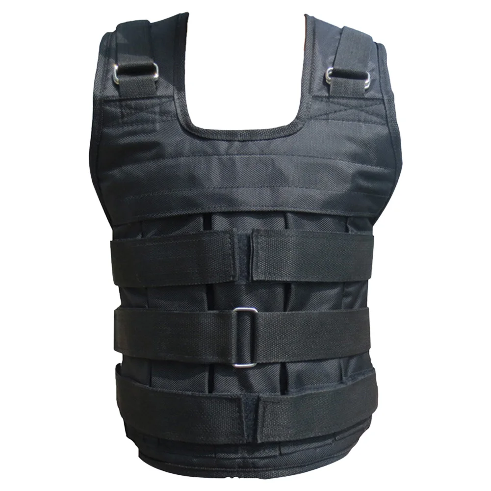 

Training Sports Easy Clean Fitness Exercise Adjustable Waistcoat Oxford Cloth Loading Sticker Running Weighted Vest Boxing