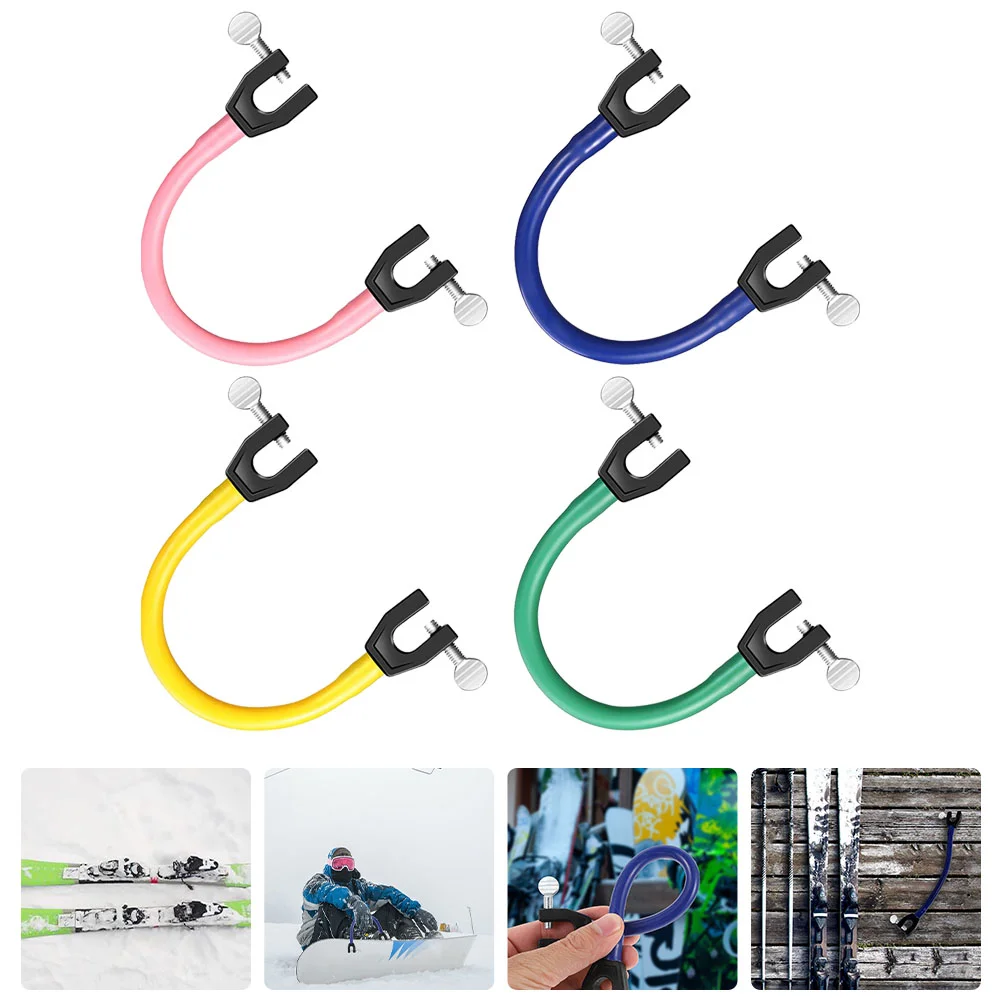 

4 шт., Детские коннекторы для лыж и сноуборда