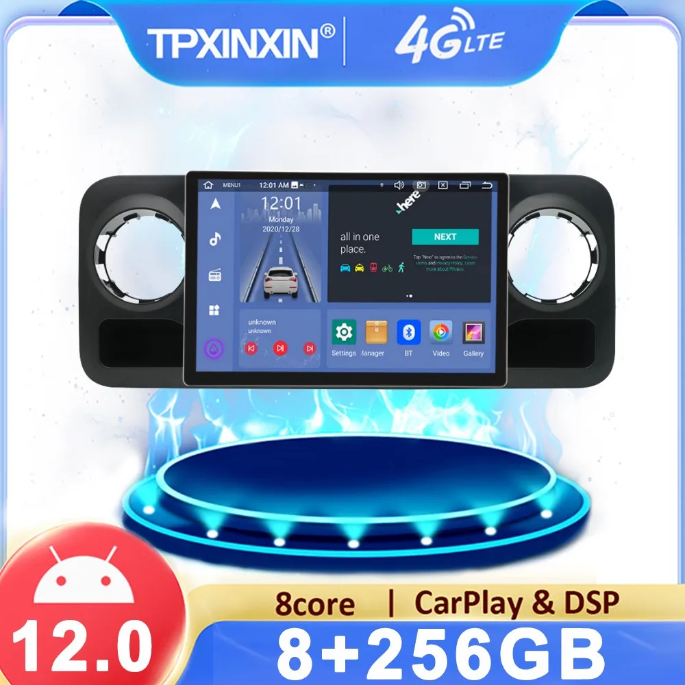 

Универсальная магнитола на Android 12 для Mercedes-benz Sprinter 2018-2022, 13,3 дюйма