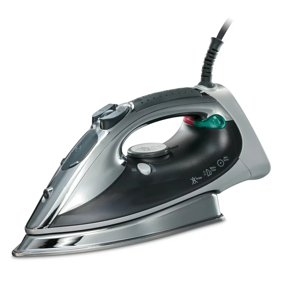 

Professional Iron, Stainless Steel Soleplate, Auto Shutoff, Anti-Drip, 14980