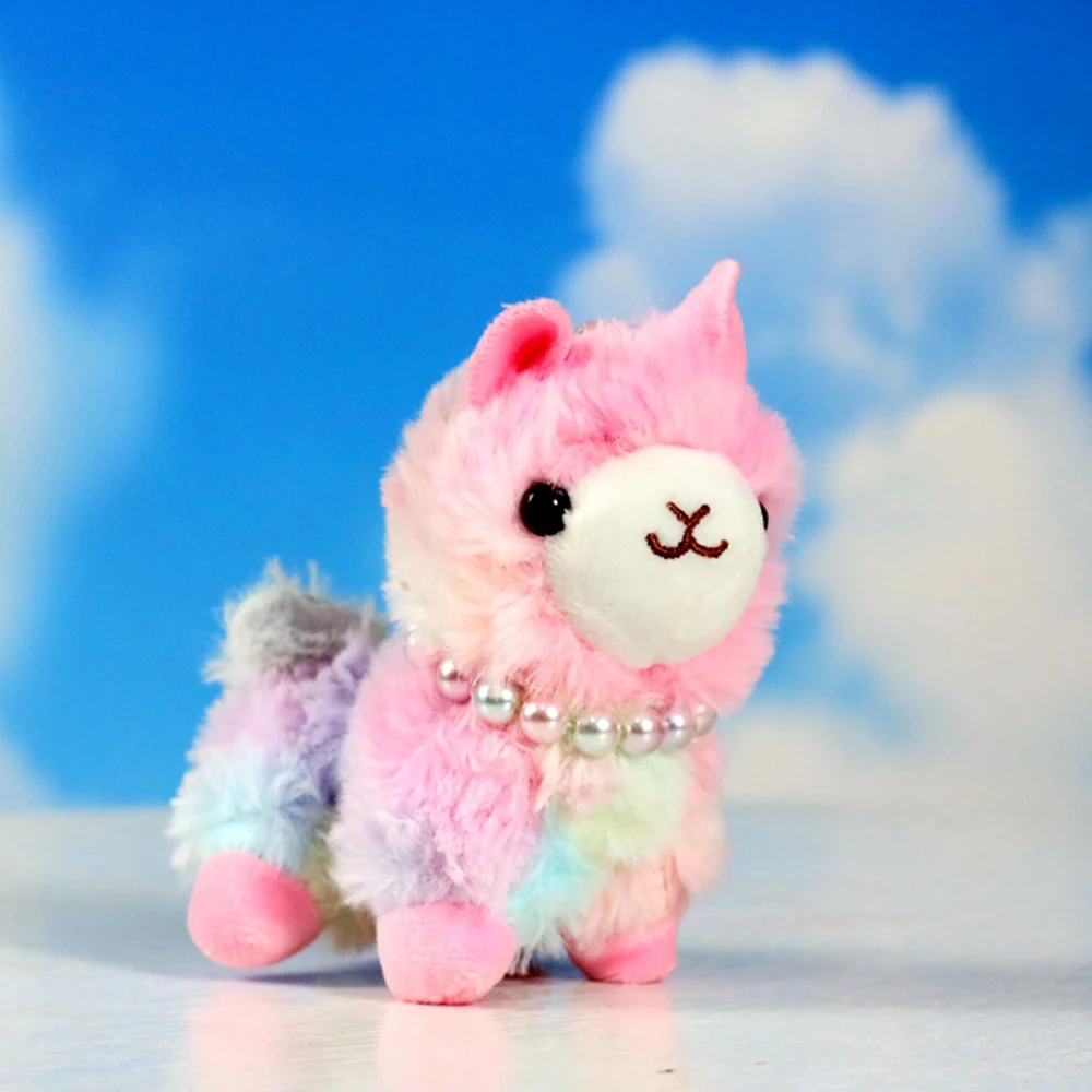 

Size 10CM Animal Plush Stuffed Toy Alpaca Toy Plush Children Gift