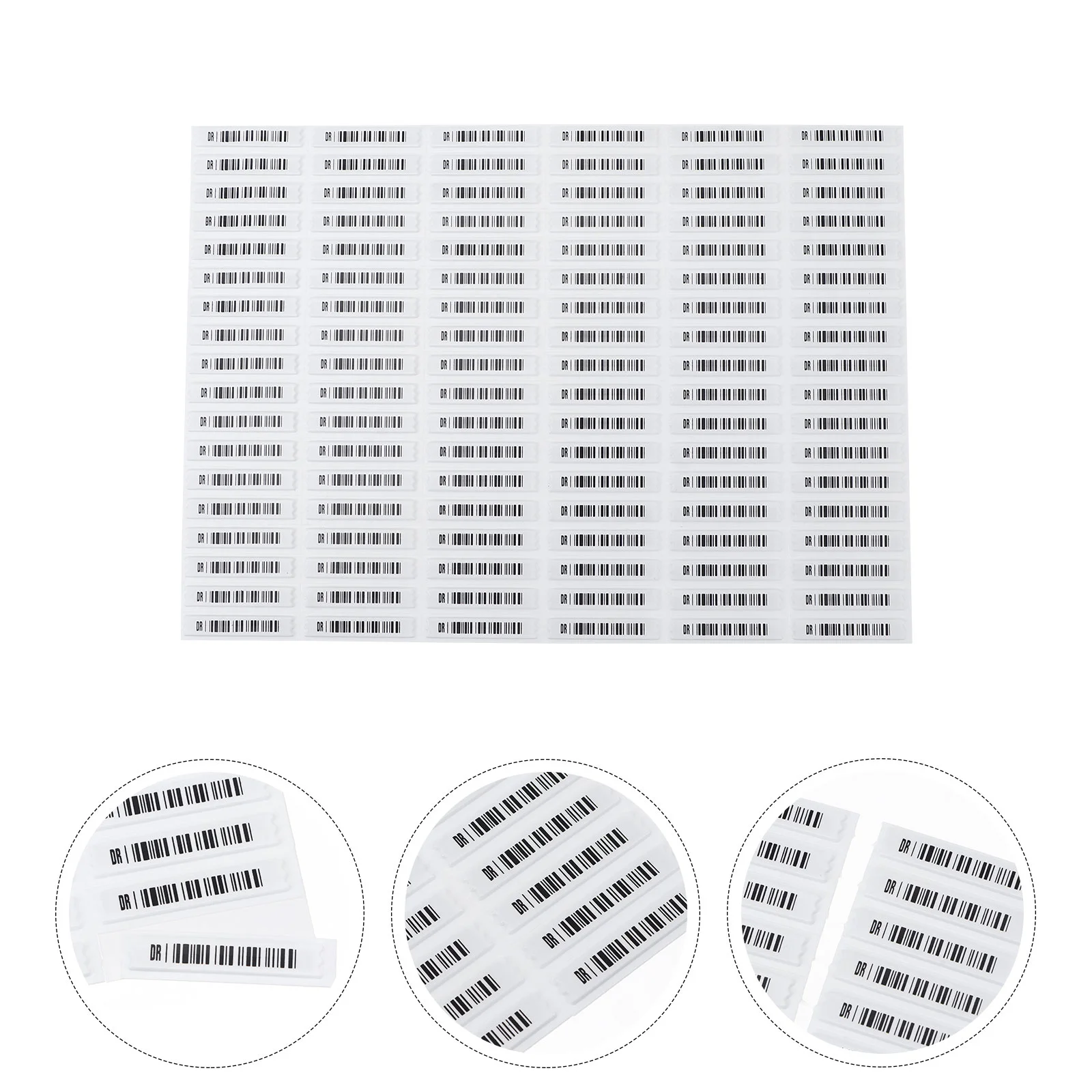 

108 Pcs Acoustomagnetic Anti-theft Label Security Sticker Labels Clothing Tags Ps Plastic Stickiness Thermal Stickers