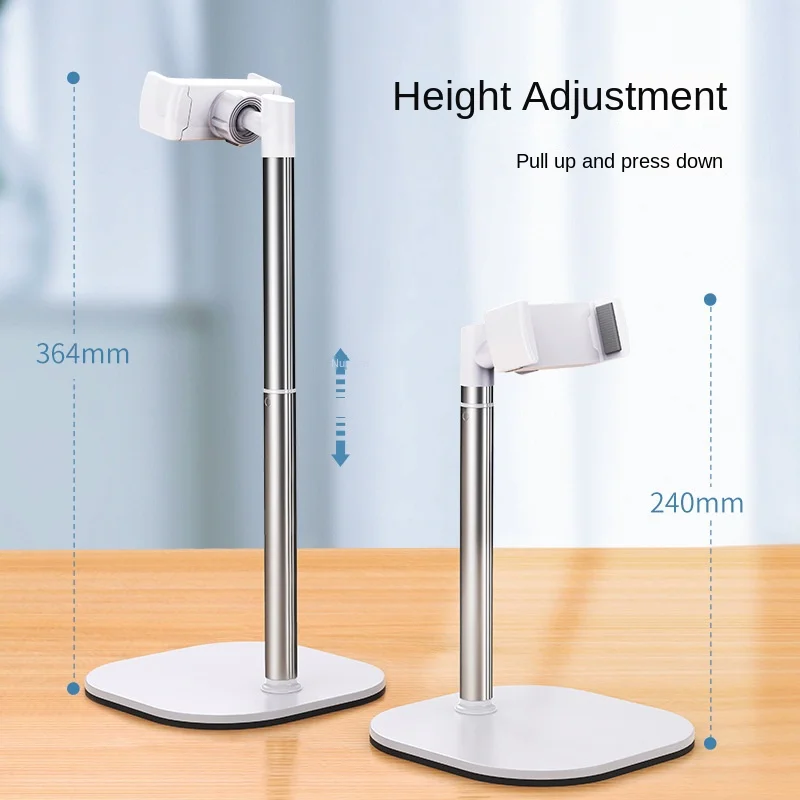 Mobile Phone Holder Desktop Telescopic Lifting Mobile Phone Support Stand Live Streaming Watch TV Lazy Cell Phone Bracket
