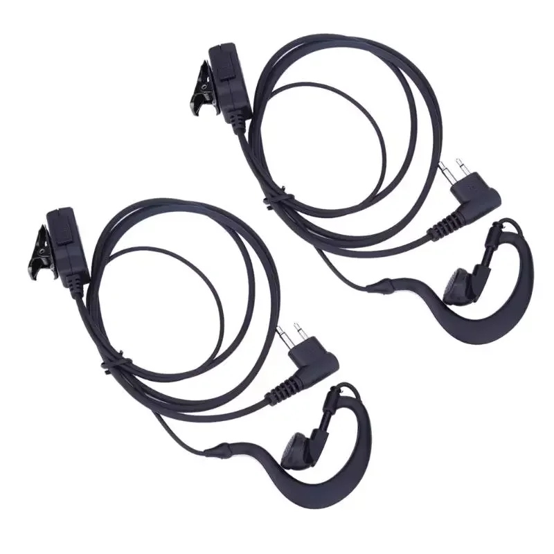 

2Pcs 2-Pin Mic PTT Earpiece Headset for Motorola CB Radio CP88 CP040 CP100 for Motorola XTN XV AX Series Radio