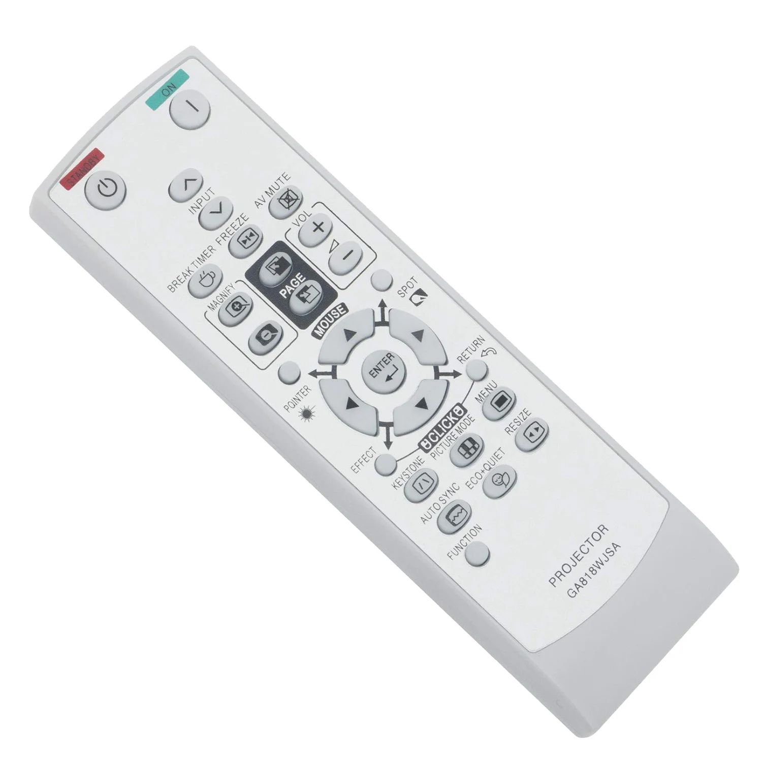 Запасной пульт дистанционного управления GA818WJSA для проектора