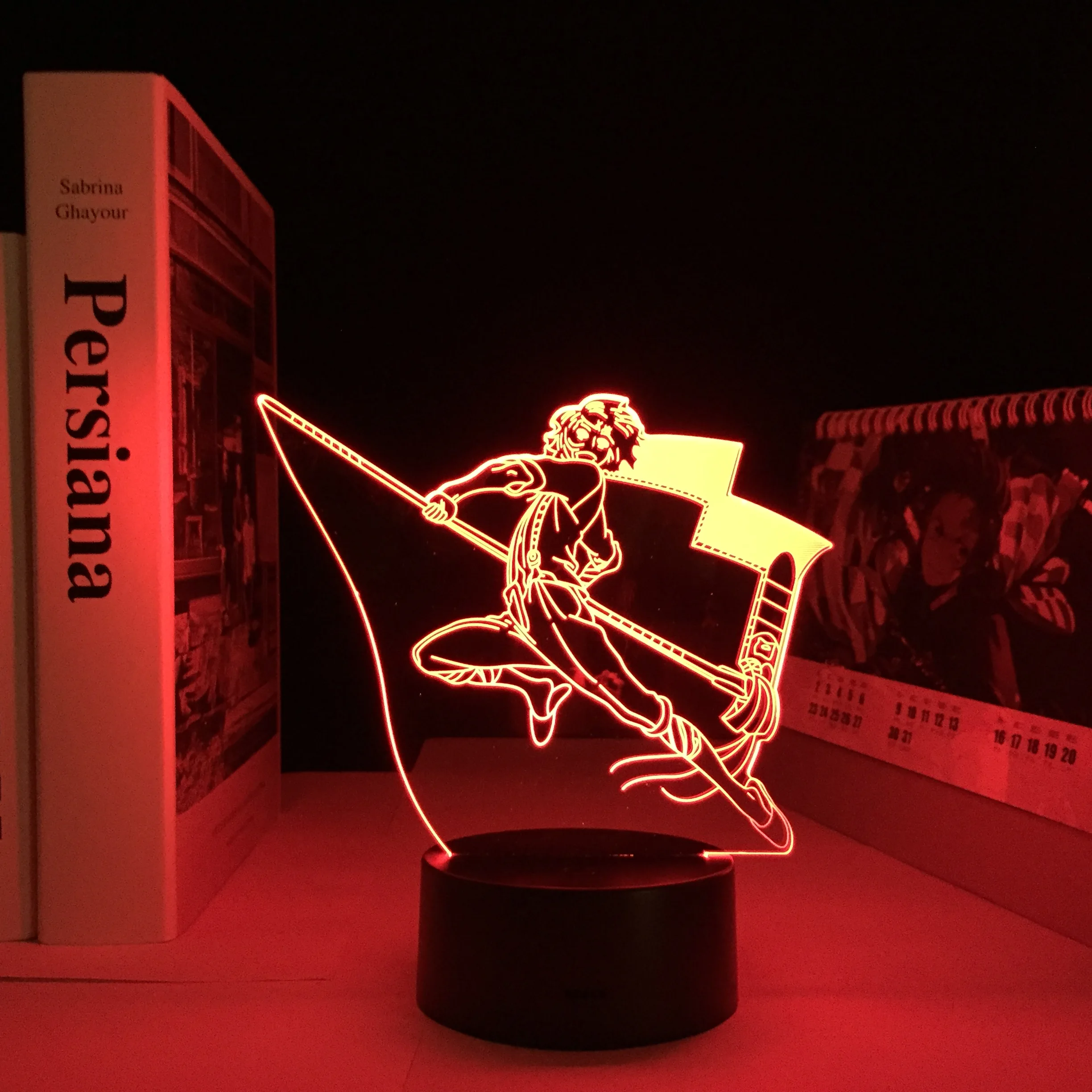 

Juzo Suzuya Anime Tokyo Ghoul Figure 3D Lamp for Cool Birthday Gift Bedroom Decor Nightlight Manga Dropshipping LED Night Light
