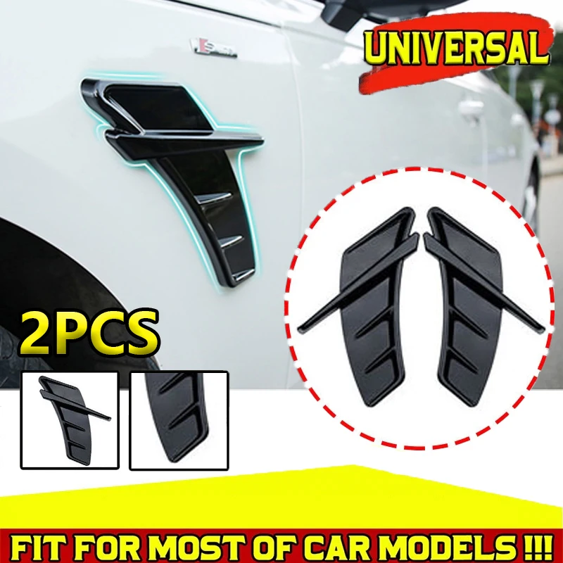 

Pair TPU Air Fender Vent Trim Cover For Audi A3 Rs3 8v A4 Rs4 B8 B6 A5 RS5 A6 C6 C5 Q5 Q7 For VW Volkswagen For Mercedes Benz