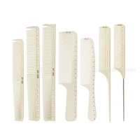 1pc japanese laser scale hair comb hairdressing anti static high temperature resistance hair cutting comb salon non slip handle