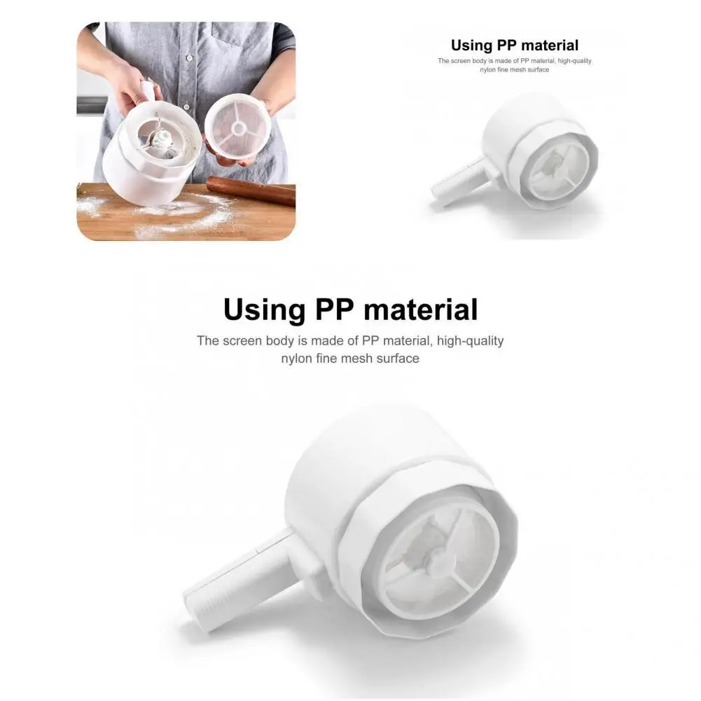 

Полезный эргономичный фильтр для муки