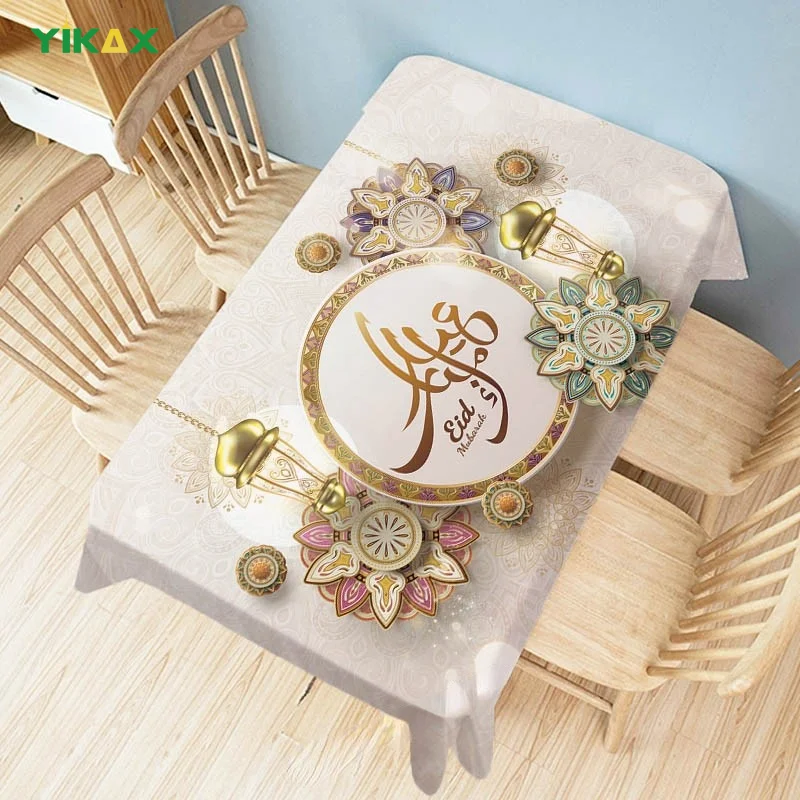 Eid Mubarak украшение для ресторана настенная скатерть прямоугольная