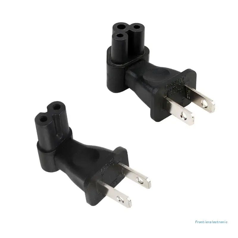 

1-15P Male to IEC C7/C5 Female AC-Power Adapter US 2-pin Connector Interfaces Power Converter Conversion Plug