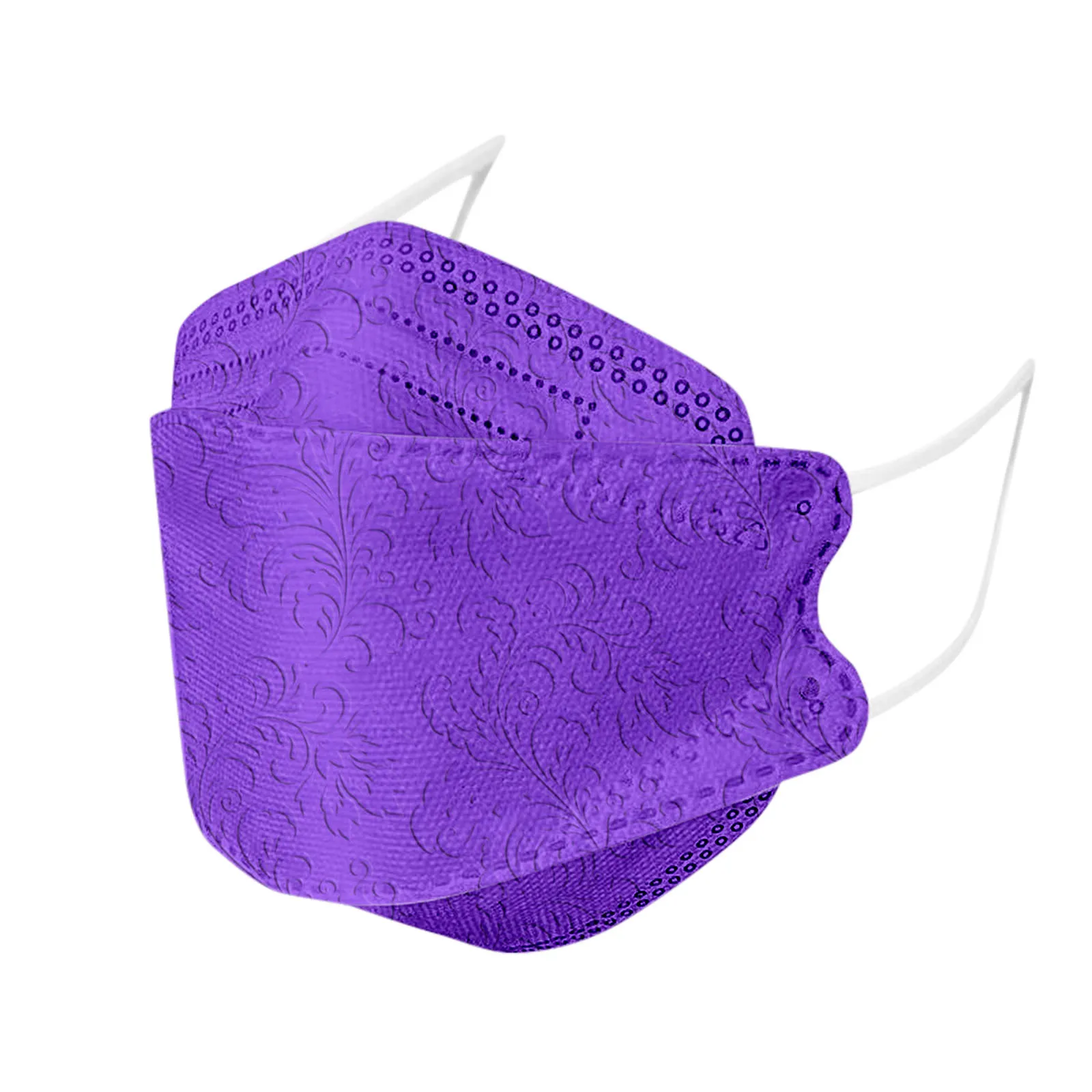 Детские маски для лица с 3d-дизайном 4-слойная дышащая маска дизайн рыбий рот |