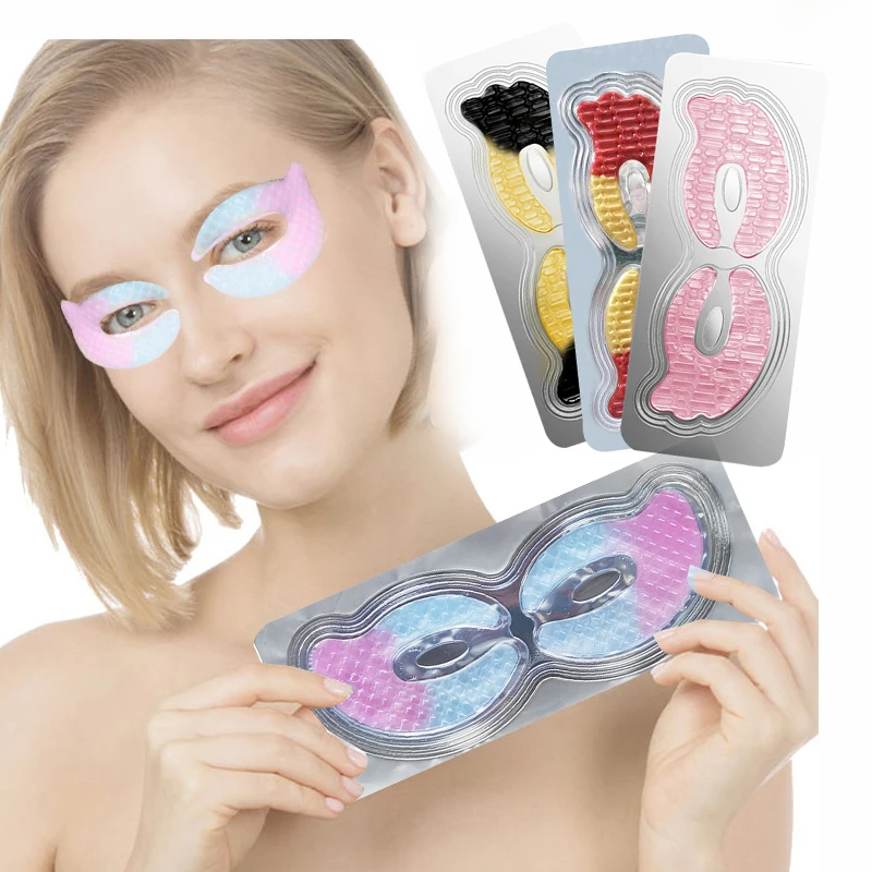 

3/4/5Pair Collagen Moisturizing Eye Masks Natural Gel Pad Eye Patches Remove Dark Circles Anti Aging Eye Mask Fade Fine Lines