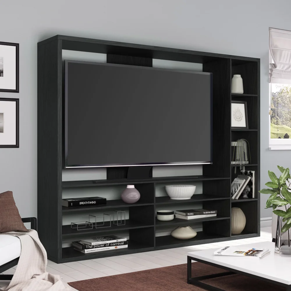

Mainstays Entertainment Center for TVs up to 55", Black