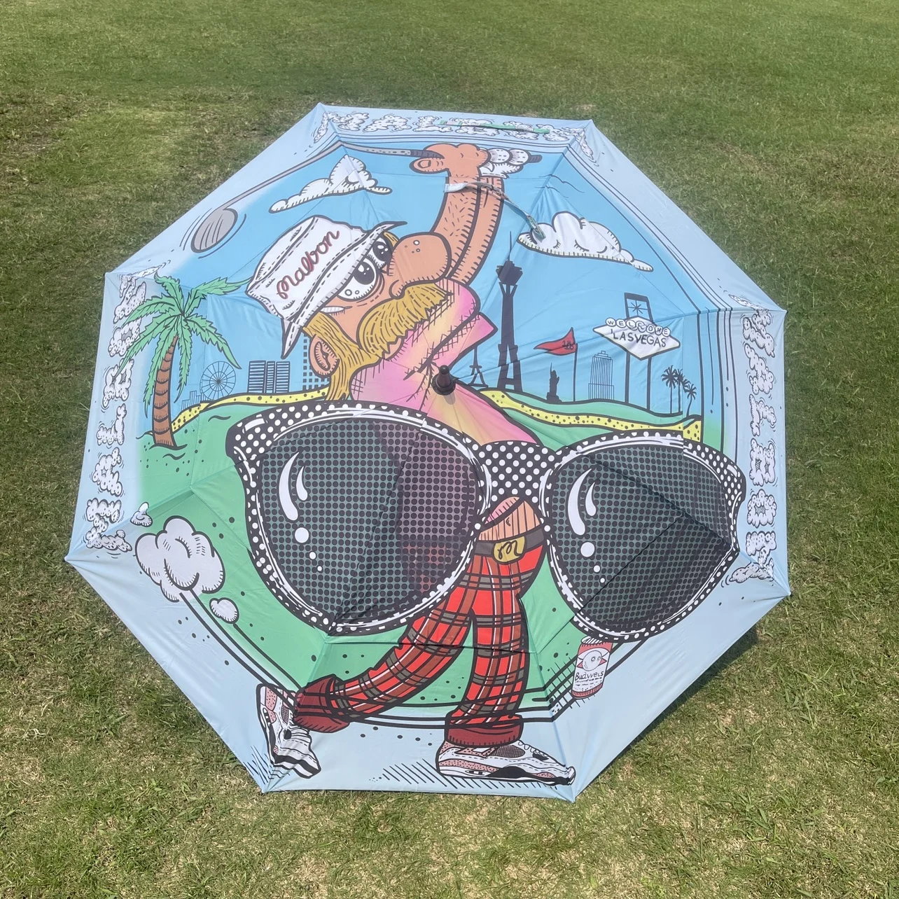 

Korea Outdoor Golf Umbrella Sunscreen Umbrella Black Sunscreen Primer UV Umbrella