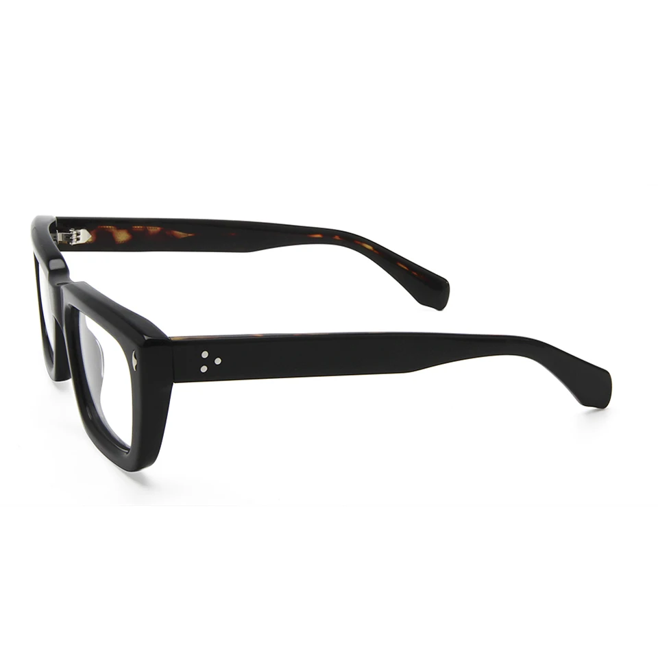 Брендовые дизайнерские большие прямоугольные ацетатные оправы для очков в стиле