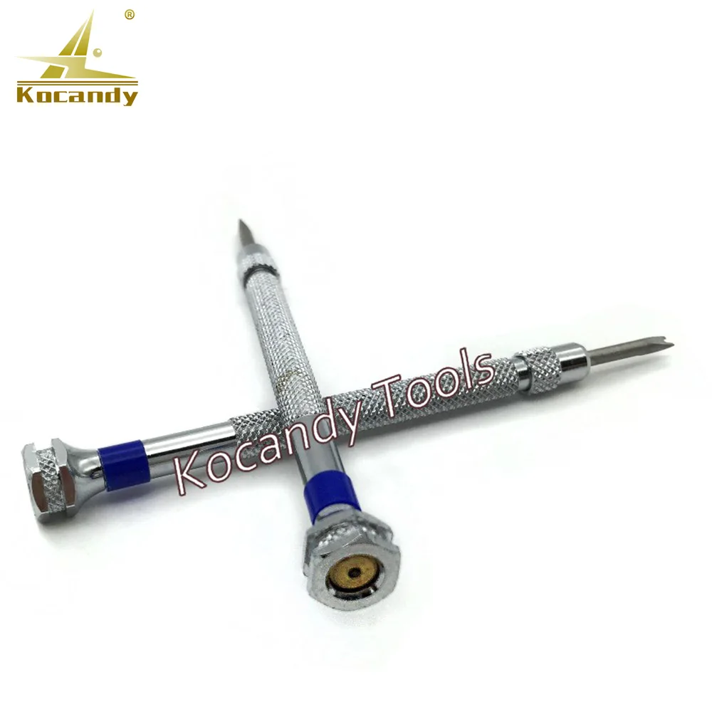 2 pcs/lot H type Screwdriver for Hublot Watch Bezel Band Strap Watch Repair Tool- Double Headed Blade 1.0mm & 1.5mm Herramientas