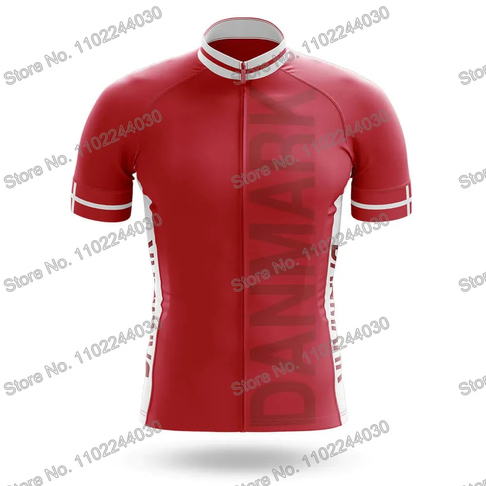 2023 Дания Велоспорт одежда лето Джерси комплект мужской дорожный велосипед