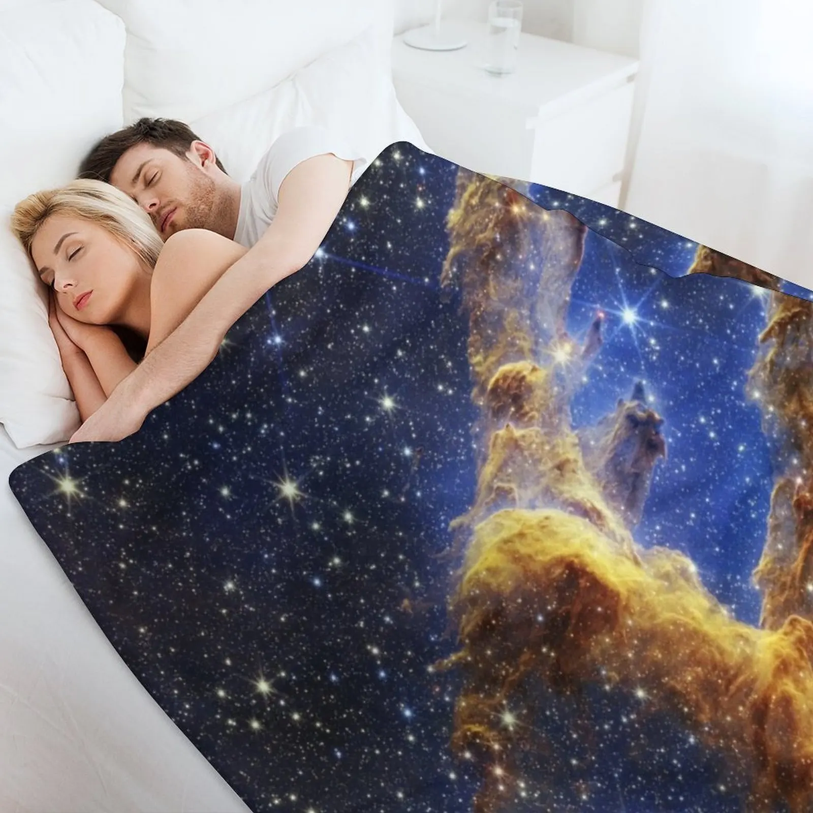 JWST Pillars of Creation 2022 (James Webb/JWST) — космический постер на науки космическое фото