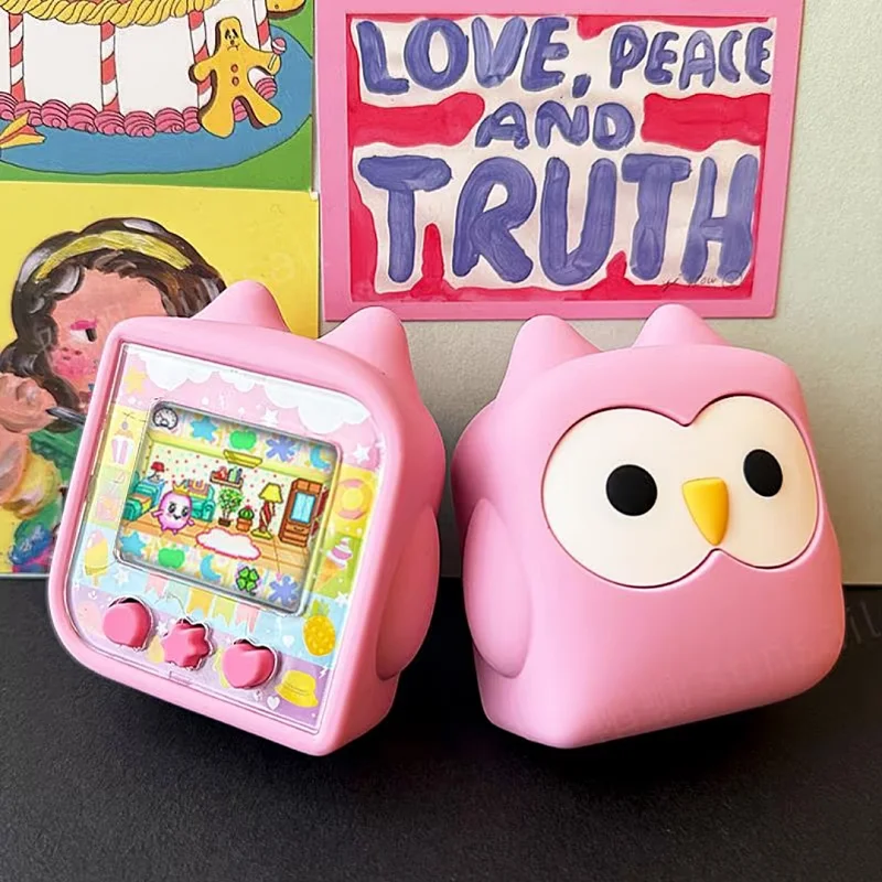 Фото Электронная игрушка-питомец Tamagotchi (английская версия) с цветным экраном, игровая консоль, развивающая игрушка, подарок №1