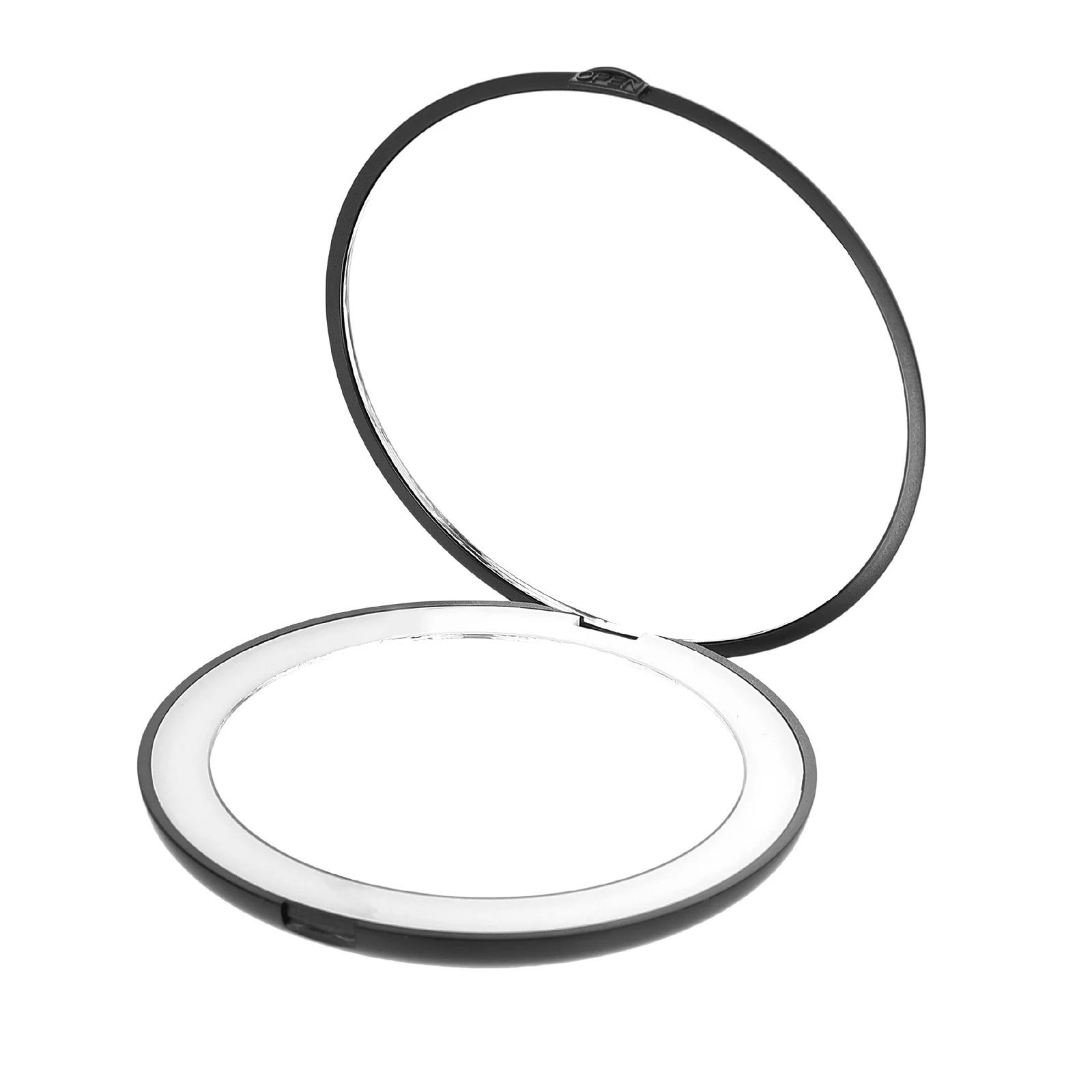 

Delicate Mirror Plastic Made Makeup Mirror Compact Folding Mirror