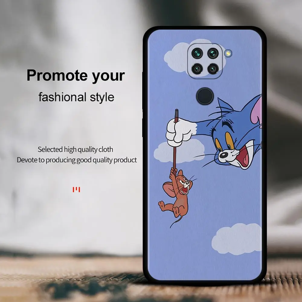 Чехол для телефона Tom and Jerry Xiaomi Redmi Note 11Pro Plus 11 10 8 Pro 11T 9s 9t 8t 7 силиконовый чехол 9 9a 9c |