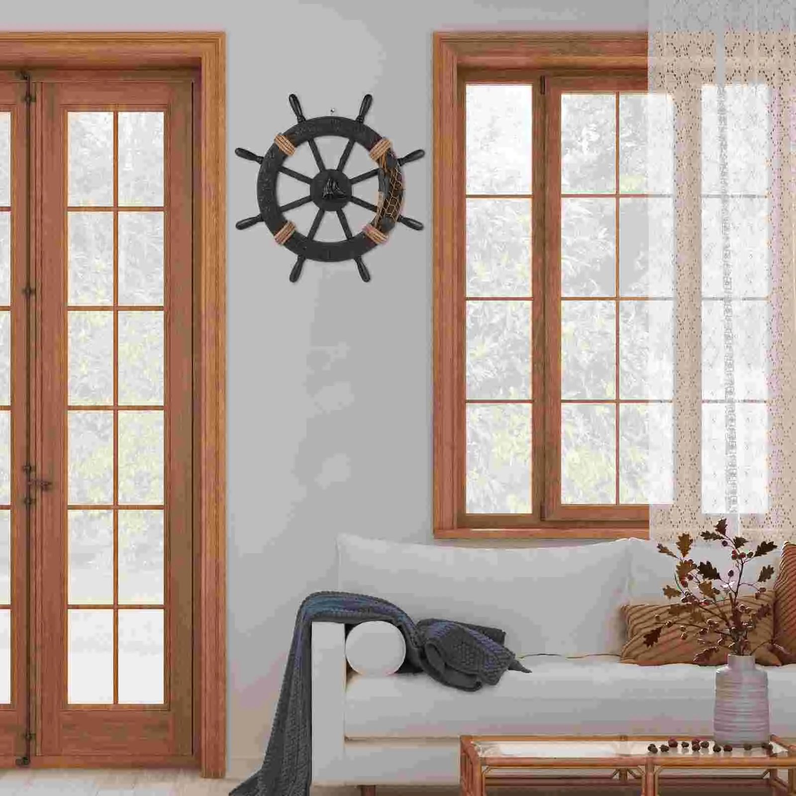 Домашний декор подвесное украшение винтажное колесо корабля настенный