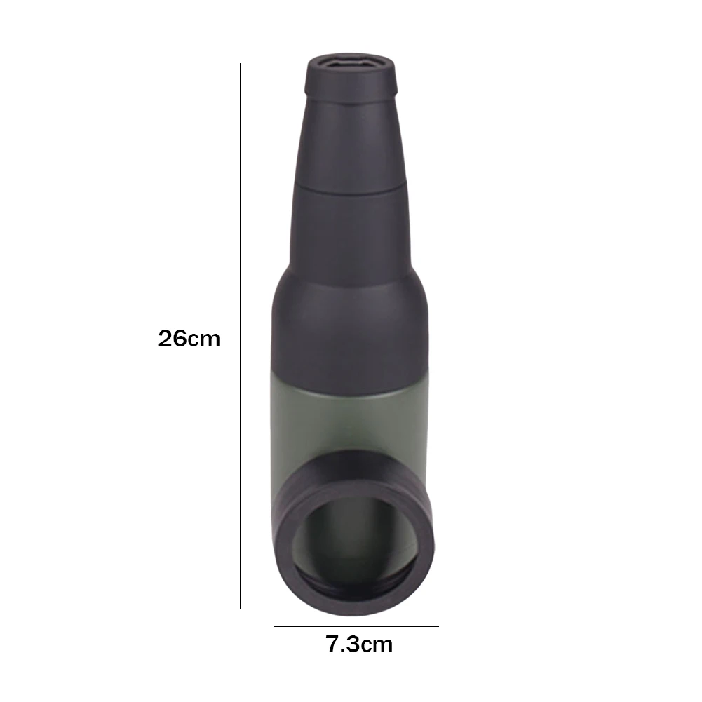 Beer Bottle Can Holder Creative Double Wall Vacuum Insulated Bottle Lightweight Portable Multifunctional for Beer Can Cooler Bar images - 6