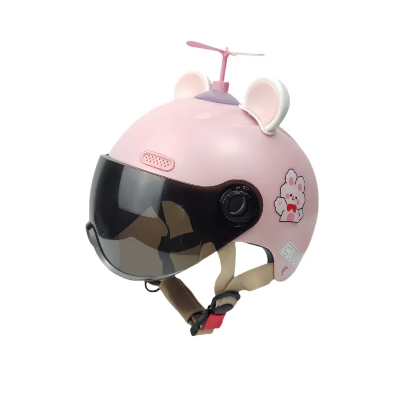 Детский защитный шлем сертифицированный 3C для мальчиков и девочек электрический