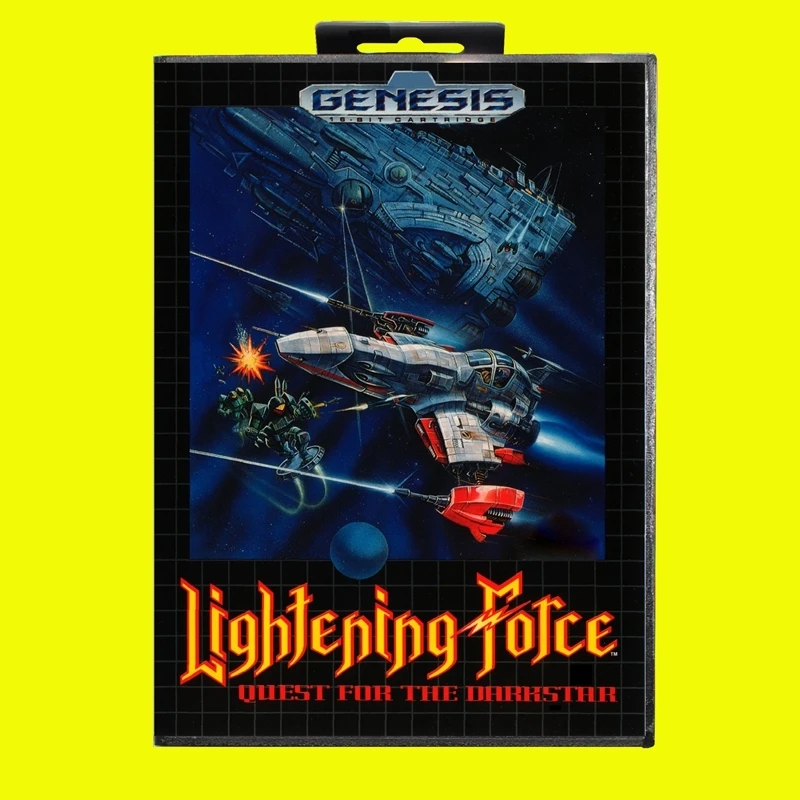 Lightening Force NTSC MD Game Card 16-битный чехол США для картриджа игровой консоли Sega Megadrive Genesis