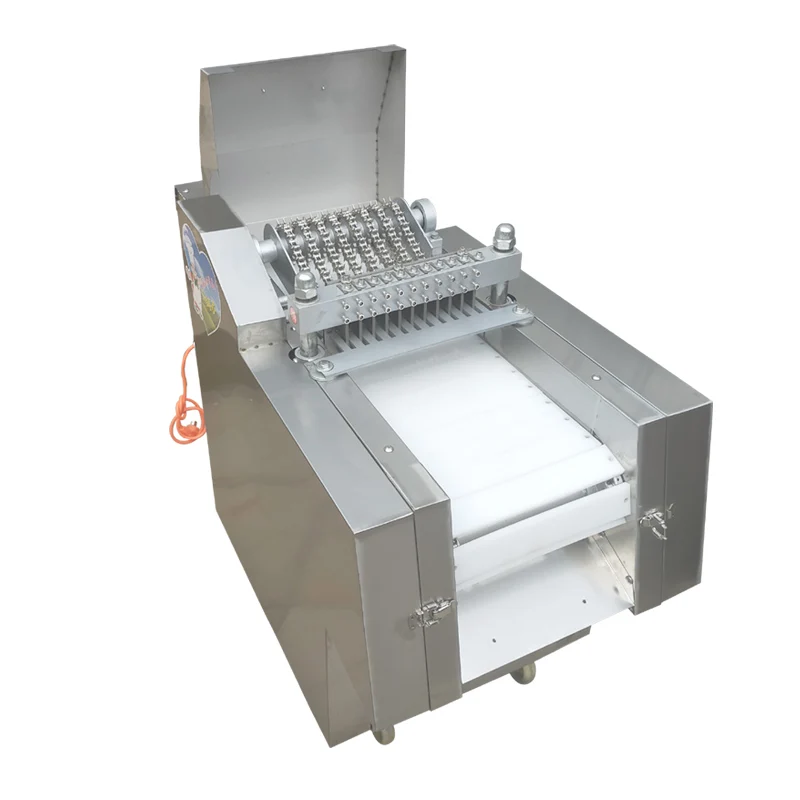 110 В 220 380 автоматическая машина для нарезки кубиками ребер свиней ног курицы утки