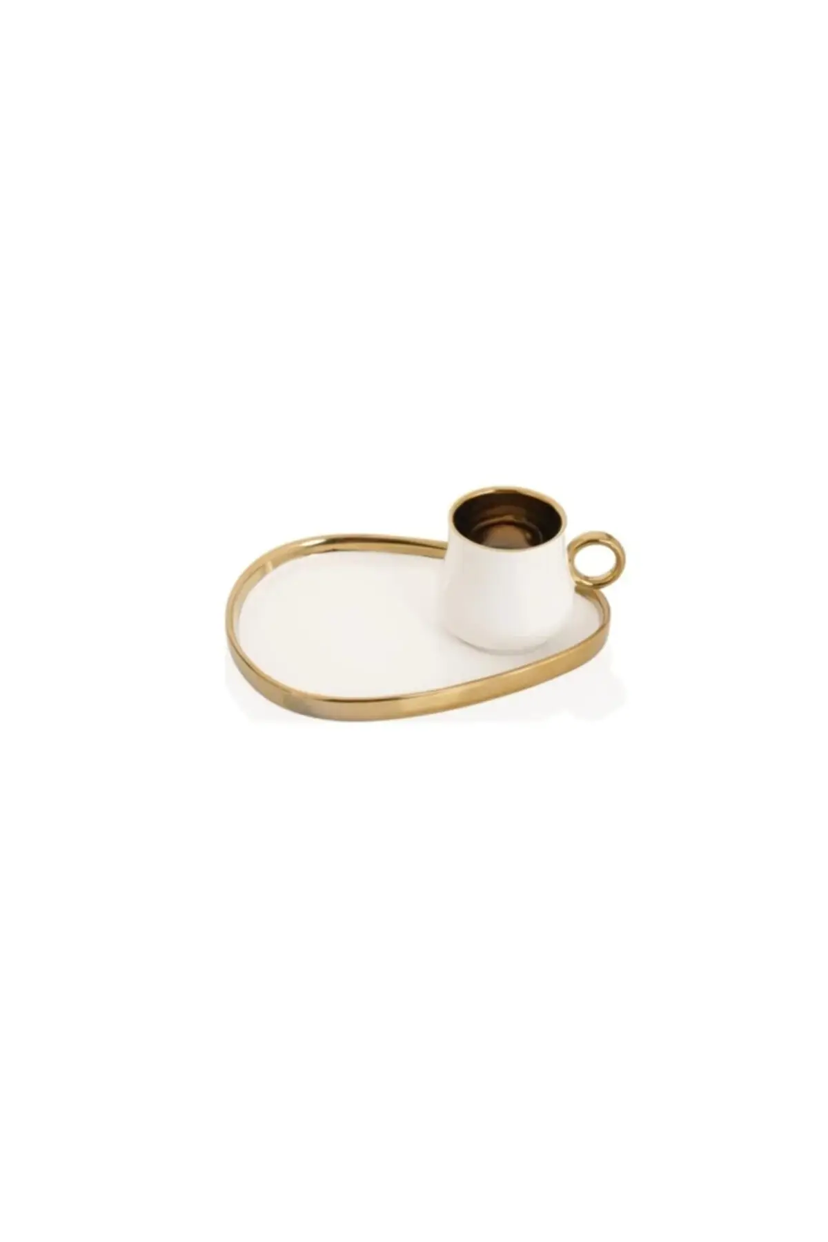 

Amazing Turkish Greek Arabic Coffee & Espresso Cup Set Porcelain 10688 Kronos 6 Psc. Coffee Cup Set White