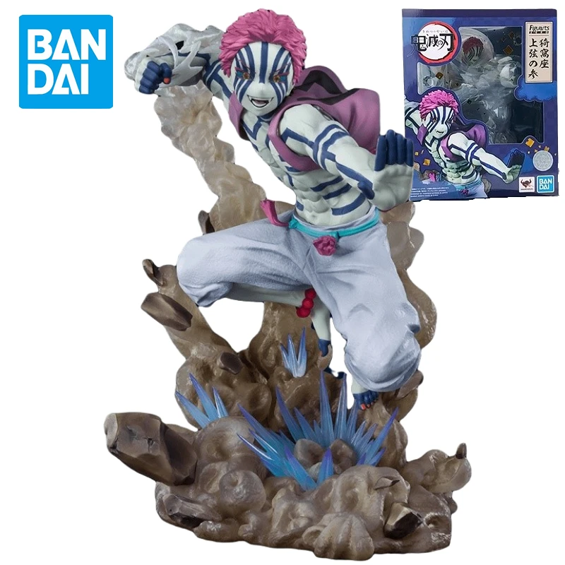 

Bandai Original Figure Anime Peripherals Akaza Winding March Demon Slayer Theatrical Edition Infinite Train Arc Toy Gift