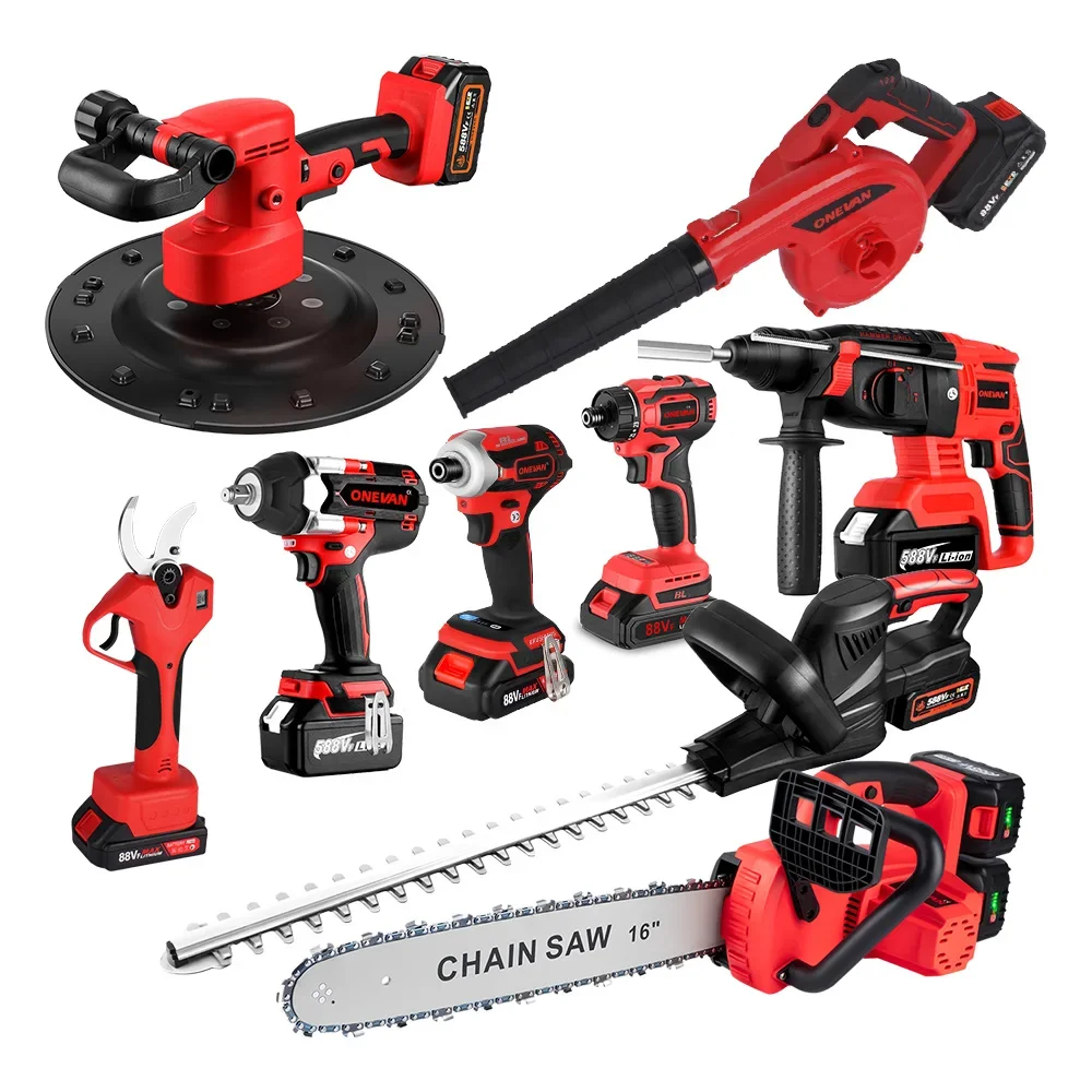 ONEVAN Аккумуляторная батарея Крутящий момент Бесщеточная ударная отвертка