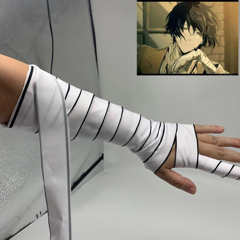 

Anime Bungo Stray Dogs Dazai Osamu bandage Cosplay Prop
