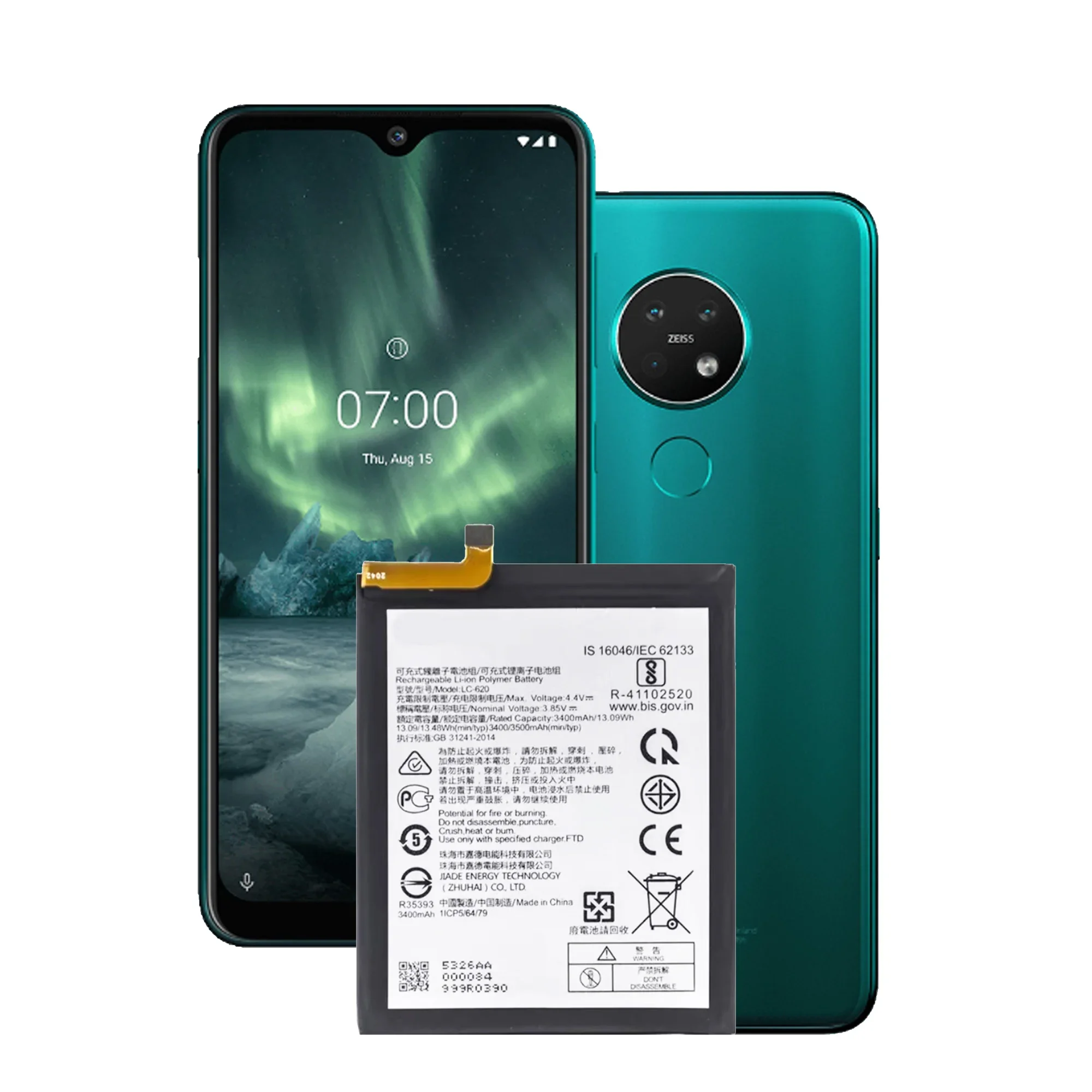 Оригинальный аккумулятор для телефона Nokia 7 2 NK6.2 TA-1198 TA-1200 TA-1196 TA-1201 TA-1187