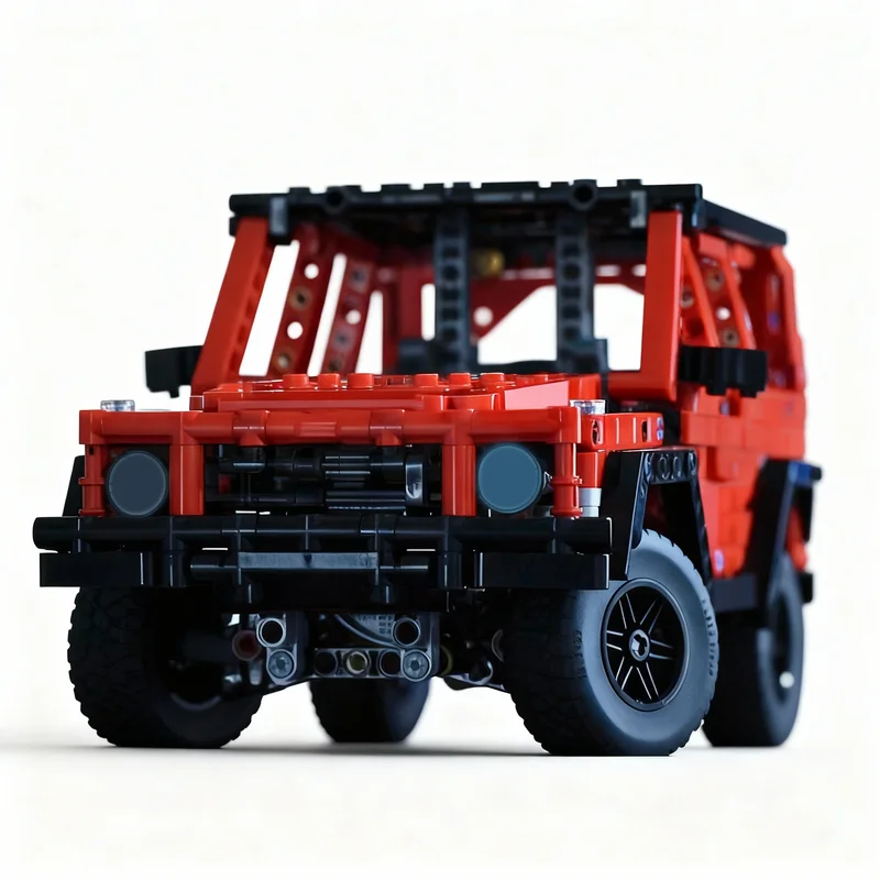 Фото 870 деталей MOC: Техническая модель Mercedes-Benz, конструктор, рождественский подарок, развивающая игрушка, креативный набор для детей №1