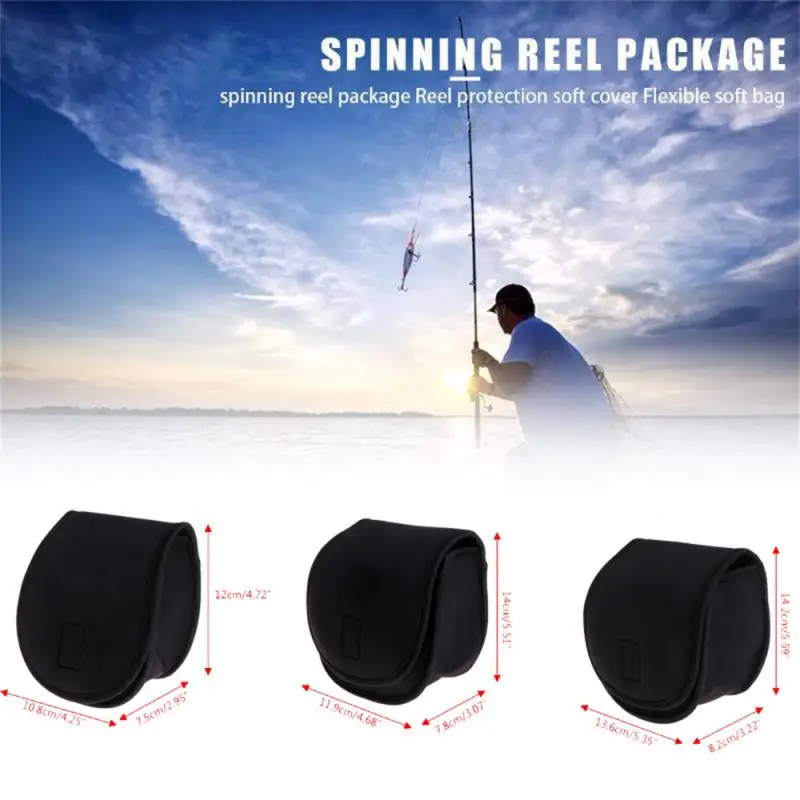 

Fishing Reel Bag Protective Cover Baitcasting Trolling Spinning Fishing Wheel Protective Case Pouch Sleeve Tackle Accessories