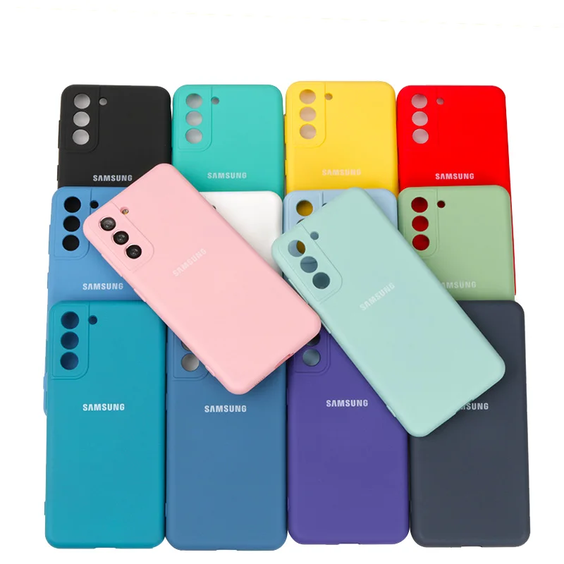 Чехол для Samsung Galaxy S21 Plus ультрашелковый силиконовый чехол мягкий на ощупь