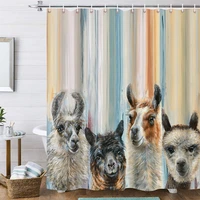 ashou cartoon cow shower curtain for bathroom waterproof shower curtain bathroom curtains 180x200 girls luxury shower curtain