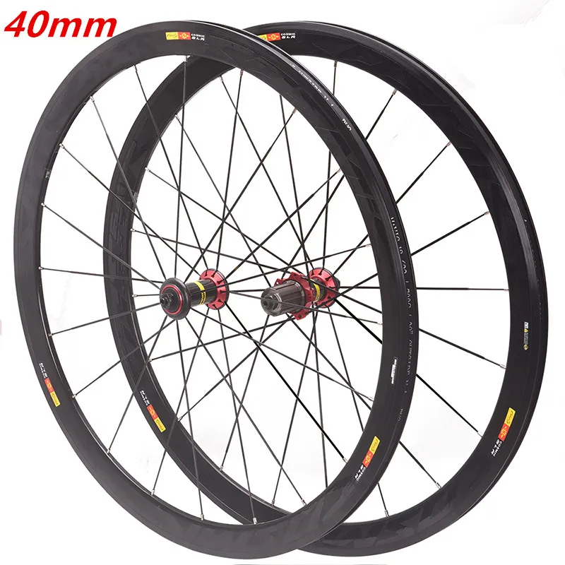 Комплект колес для шоссейного велосипеда высокой прочности 700C V/C рама дискового