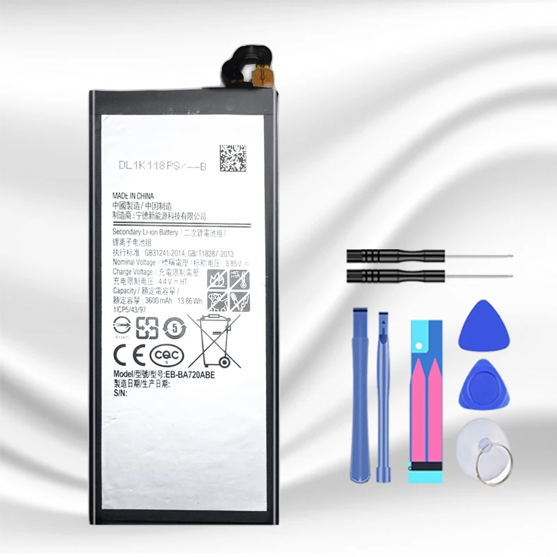 

3600mAh Battery for Samsung Galaxy A7 2017 / J7 2017 SM-A720 A720F SM-J730F / A720S J7 Pro EB-BA720ABE +Tracking number