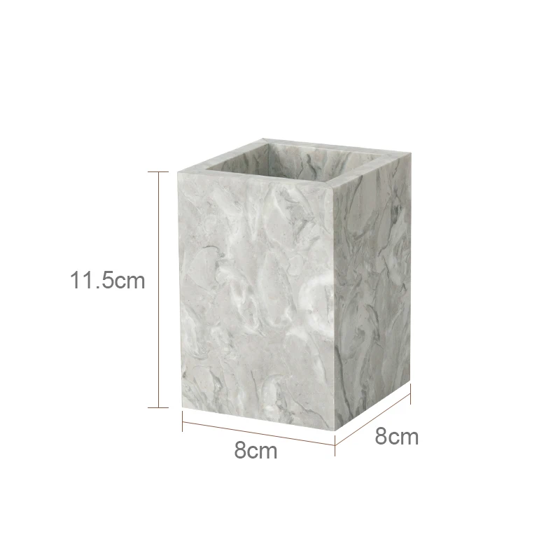 

Набор аксессуаров для ванной комнаты Питайя из натурального мрамора