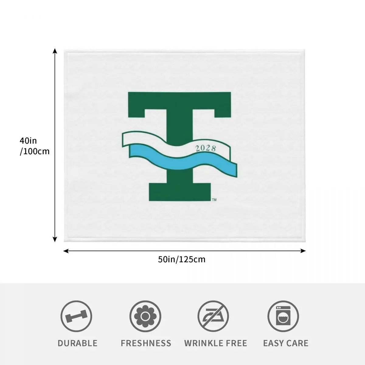 Фото Мягкое однотонное одеяло Tulane 2 для дивана или кровати №4