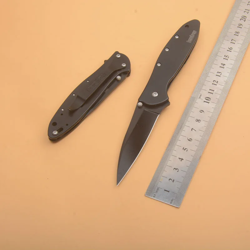 

Kershaw 1660BK Pocket Outdoor Camping Folding Knife 8CR17mov Blade Steel Handle Hunt Survival Tactical Utility Knives EDC Tools