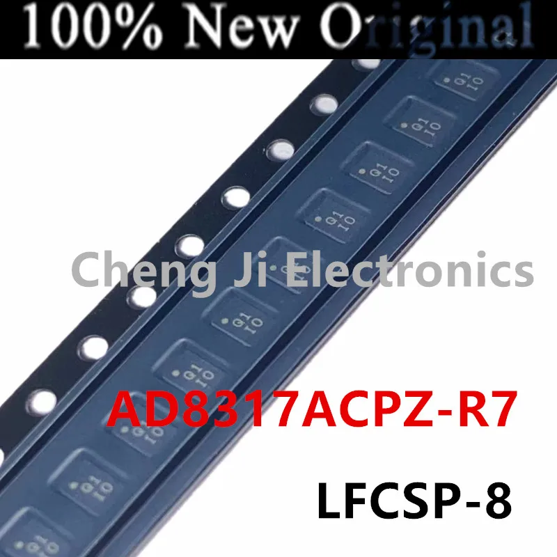 5 шт./партия AD8317ACPZ AD8317ACPZ-R7 AD8317 LFCSP-8 маркировка: Q1 новая Оригинальная Демодуляция, логарифмический усилитель, чип