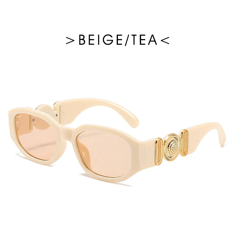 brand design vintage rectangle sunglasses retro cutting lens sun glasses uv400 men women small female hot sale high quality free global shipping
