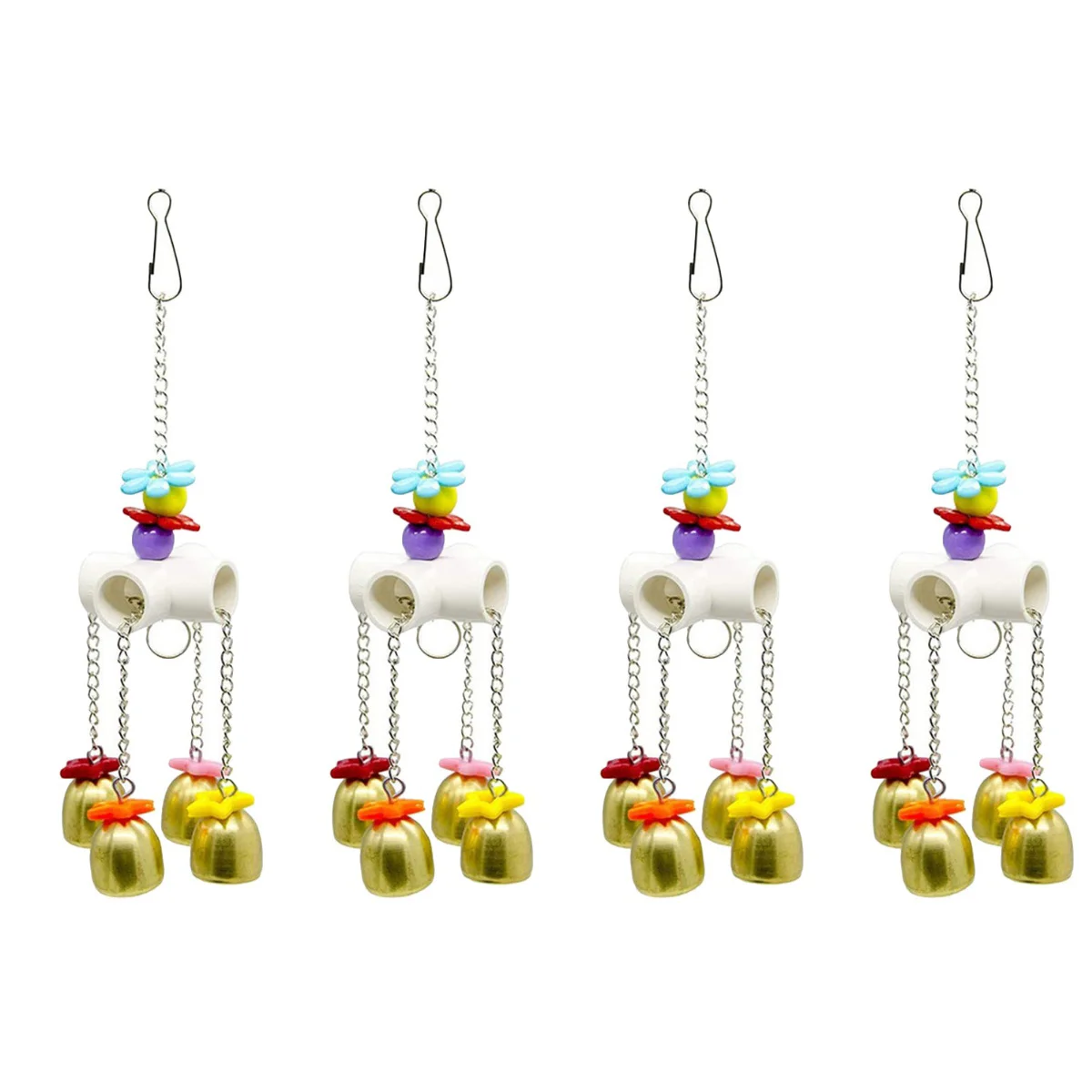 

4 Sets Budgie Parrot Bird For Parrots Parrot For Large Birds for Bird Parakeet Parrot Cockatiel