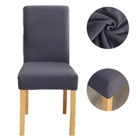 super soft fleece fabric chair cover elastic chair covers spandex for dining roomweddingkitchenhotel party banquet